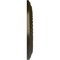 Ekena Millwork Small Alexandria Ceiling Medallion (Fits Canopies up to 4 5/8"), 7 7/8"OD x 3/4"P, Green Gold CM07ALGGS - alternate 2